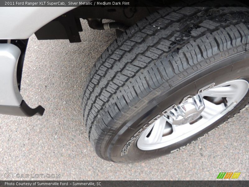 Silver Metallic / Medium Dark Flint 2011 Ford Ranger XLT SuperCab
