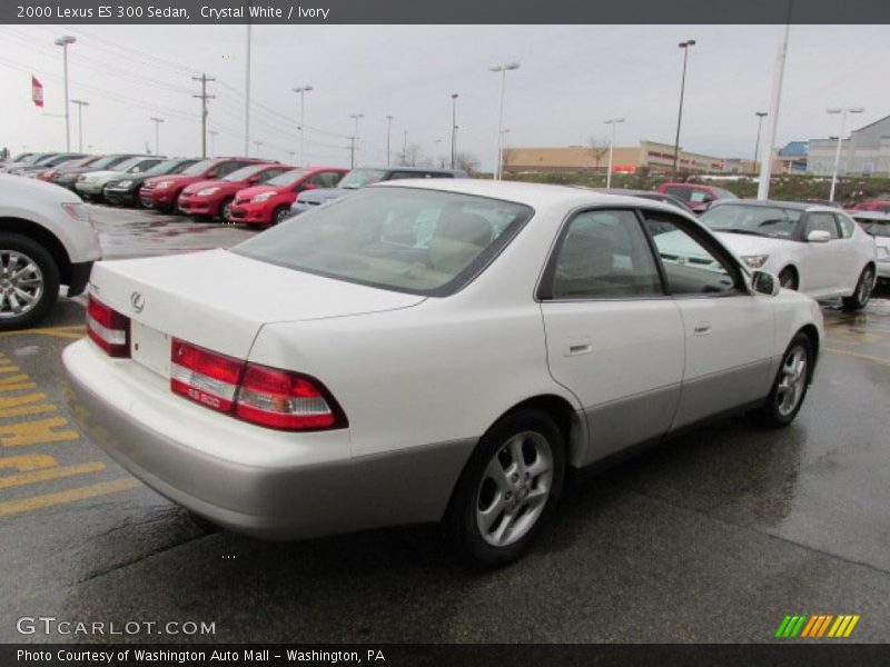 Crystal White / Ivory 2000 Lexus ES 300 Sedan