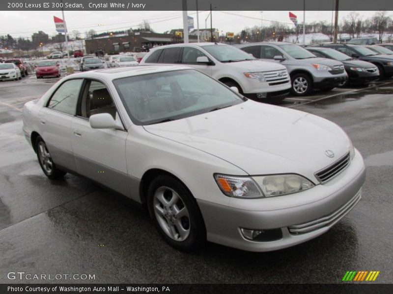 Crystal White / Ivory 2000 Lexus ES 300 Sedan