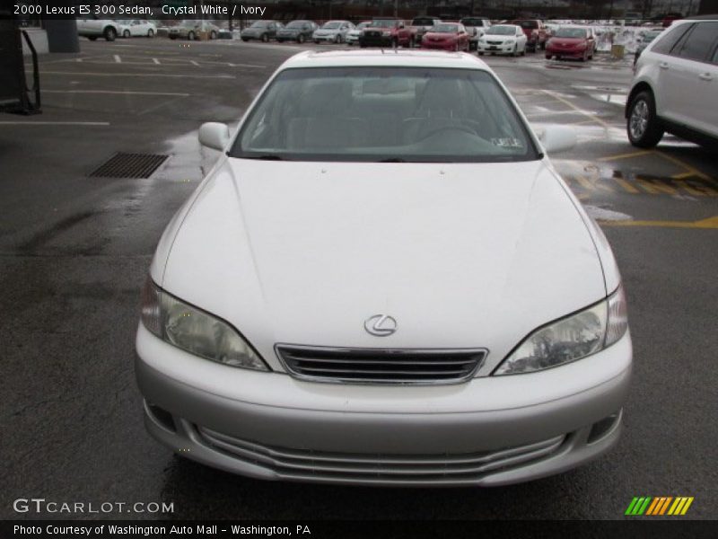 Crystal White / Ivory 2000 Lexus ES 300 Sedan