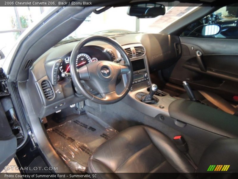 Black / Ebony Black 2006 Chevrolet Corvette Z06