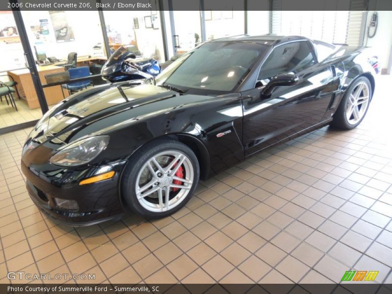 Black / Ebony Black 2006 Chevrolet Corvette Z06
