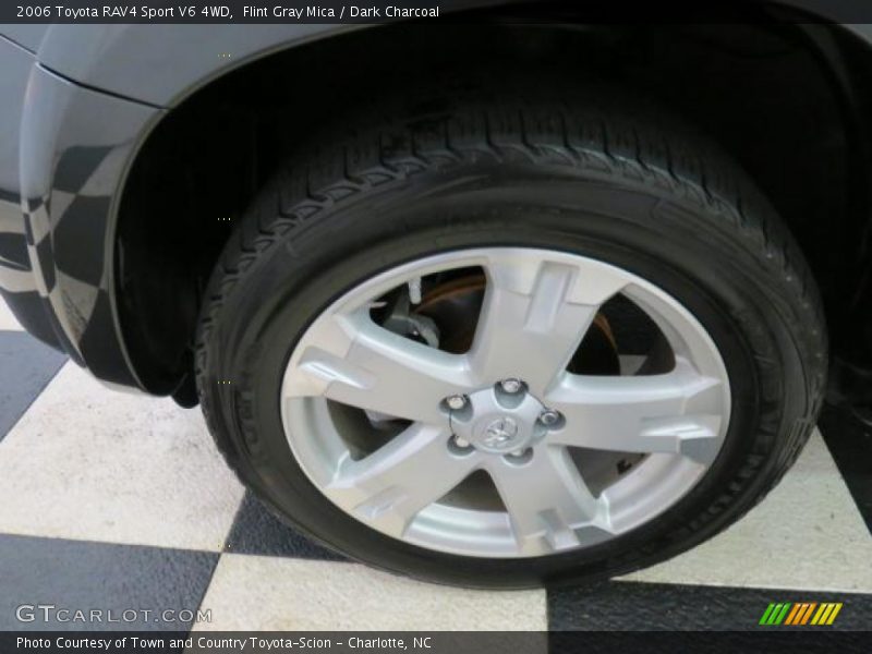 Flint Gray Mica / Dark Charcoal 2006 Toyota RAV4 Sport V6 4WD