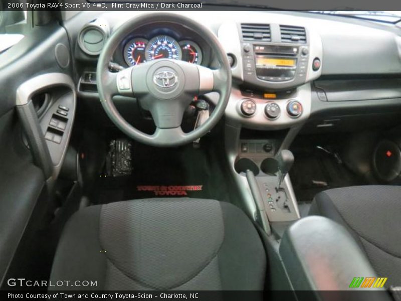 Flint Gray Mica / Dark Charcoal 2006 Toyota RAV4 Sport V6 4WD
