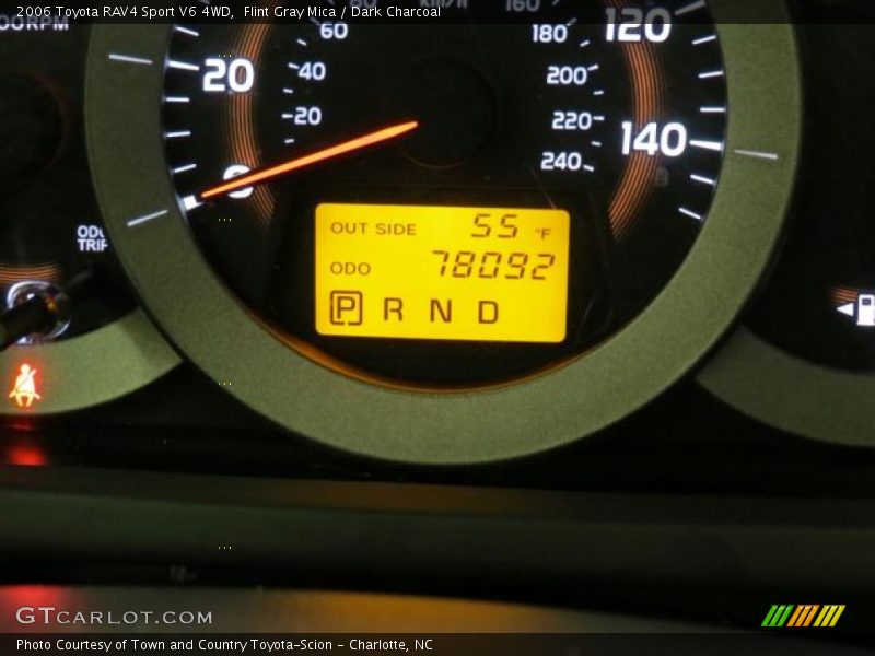 Flint Gray Mica / Dark Charcoal 2006 Toyota RAV4 Sport V6 4WD