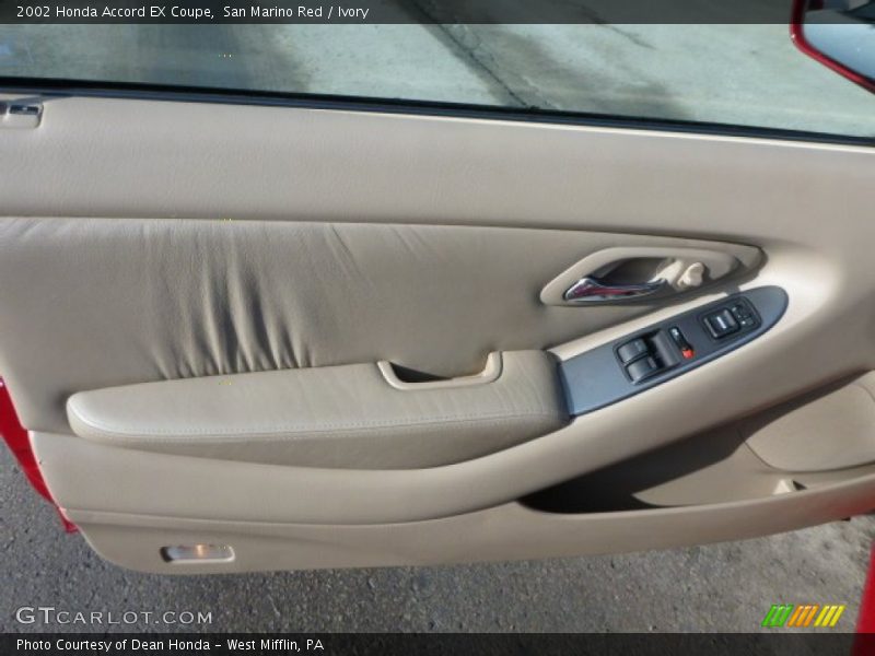 San Marino Red / Ivory 2002 Honda Accord EX Coupe