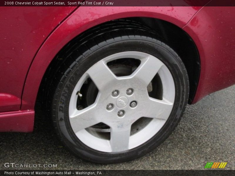 Sport Red Tint Coat / Gray 2008 Chevrolet Cobalt Sport Sedan