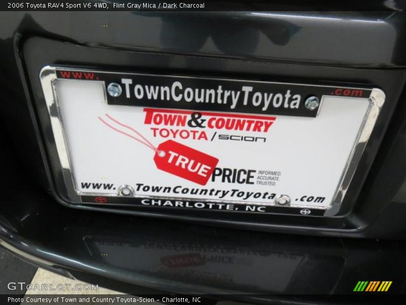 Flint Gray Mica / Dark Charcoal 2006 Toyota RAV4 Sport V6 4WD