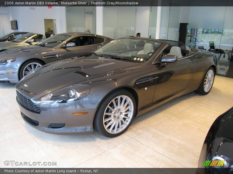 Meteorite Silver / Phantom Gray/Moonshadow 2006 Aston Martin DB9 Volante