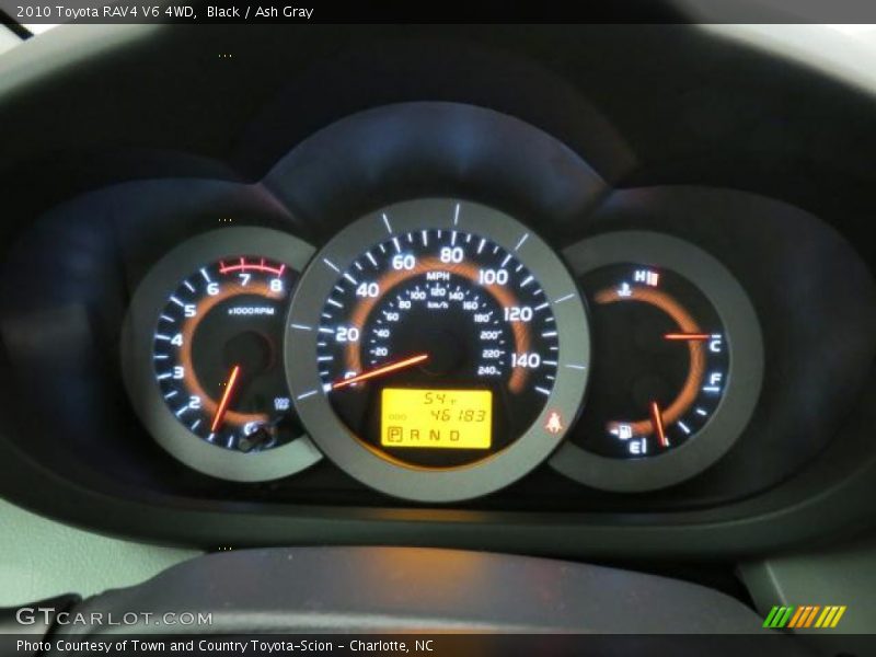 Black / Ash Gray 2010 Toyota RAV4 V6 4WD