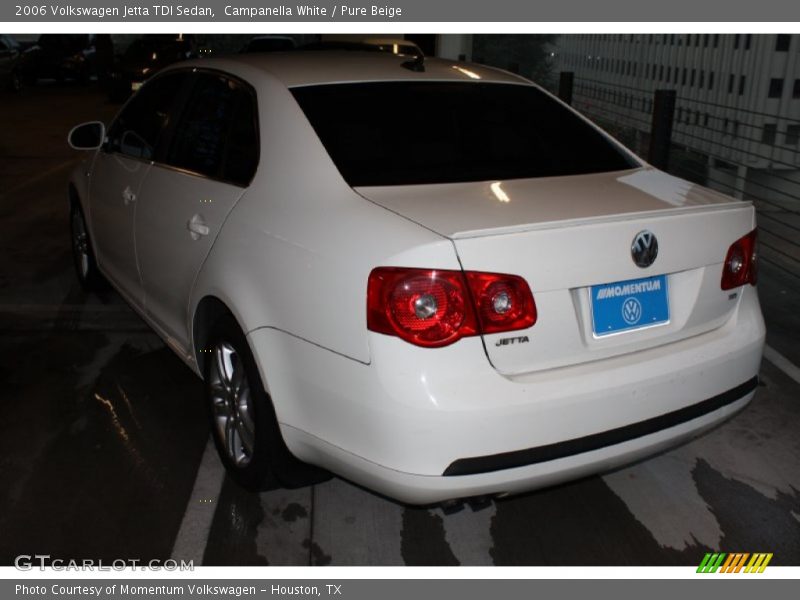 Campanella White / Pure Beige 2006 Volkswagen Jetta TDI Sedan