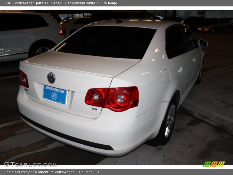 Campanella White / Pure Beige 2006 Volkswagen Jetta TDI Sedan