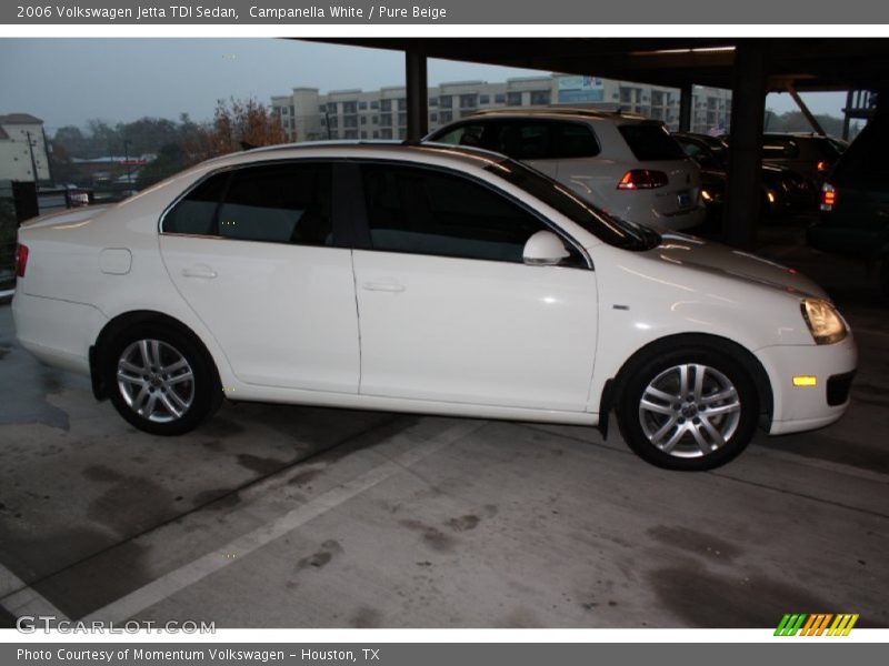 Campanella White / Pure Beige 2006 Volkswagen Jetta TDI Sedan