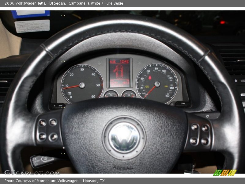 Campanella White / Pure Beige 2006 Volkswagen Jetta TDI Sedan