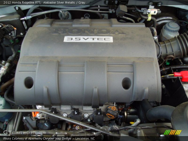 Alabaster Silver Metallic / Gray 2012 Honda Ridgeline RTS