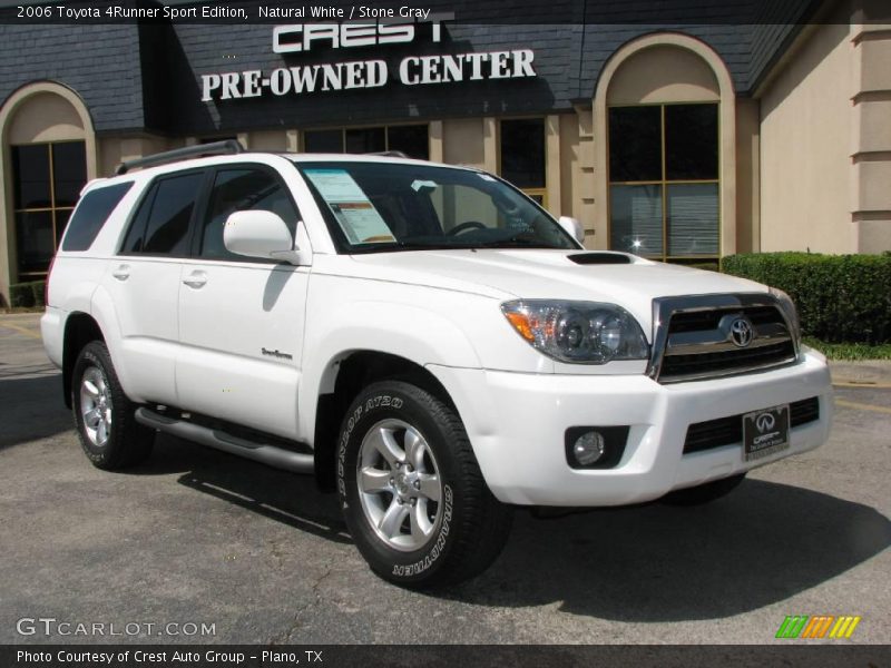 Natural White / Stone Gray 2006 Toyota 4Runner Sport Edition