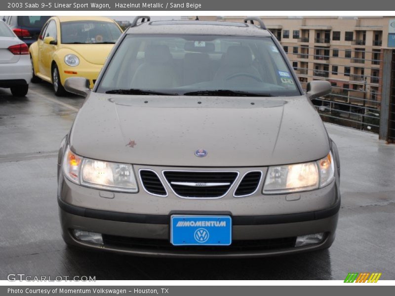 Hazelnut Metallic / Sand Beige 2003 Saab 9-5 Linear Sport Wagon