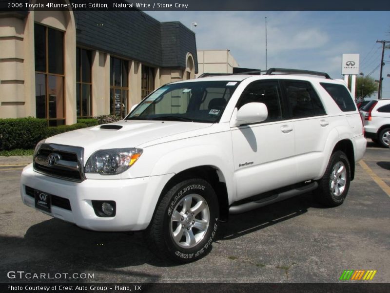 Natural White / Stone Gray 2006 Toyota 4Runner Sport Edition