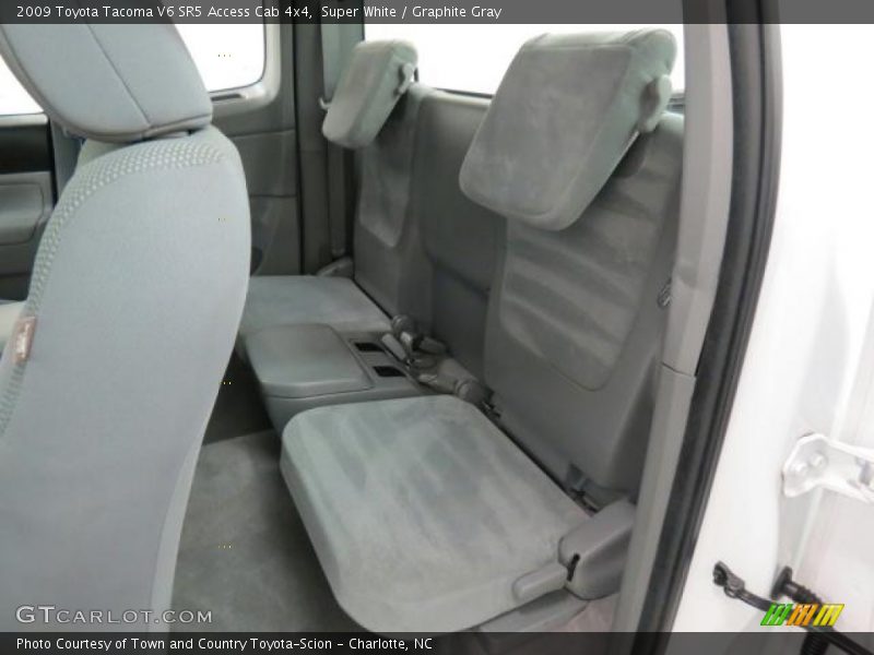 Super White / Graphite Gray 2009 Toyota Tacoma V6 SR5 Access Cab 4x4