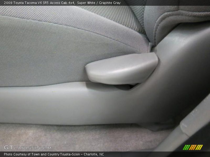 Super White / Graphite Gray 2009 Toyota Tacoma V6 SR5 Access Cab 4x4