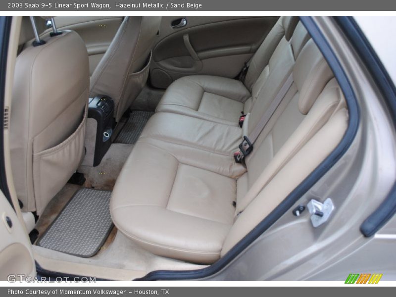 Hazelnut Metallic / Sand Beige 2003 Saab 9-5 Linear Sport Wagon