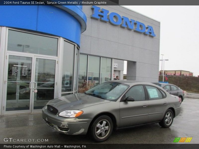 Spruce Green Metallic / Medium Graphite 2004 Ford Taurus SE Sedan