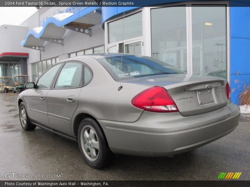 Spruce Green Metallic / Medium Graphite 2004 Ford Taurus SE Sedan