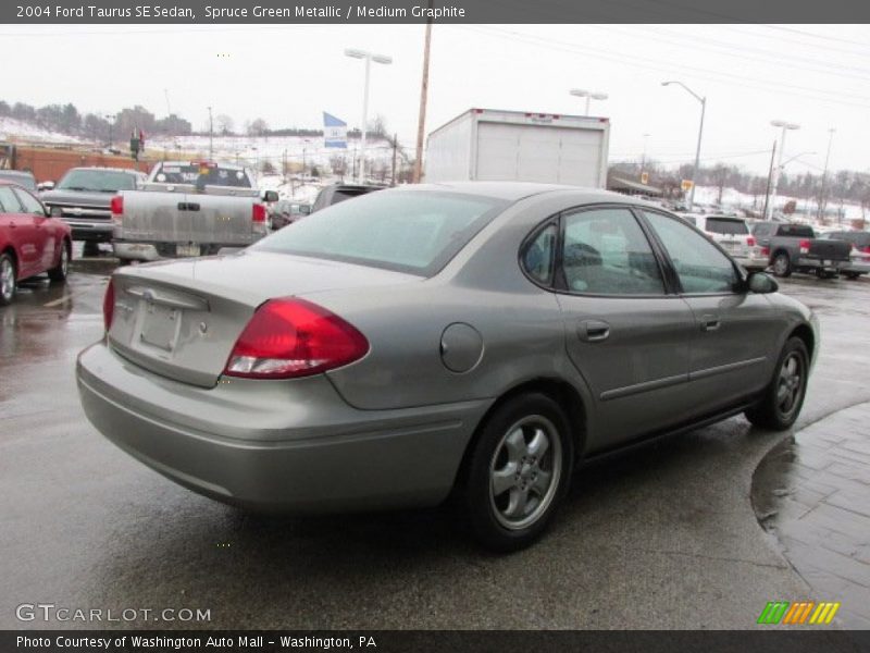 Spruce Green Metallic / Medium Graphite 2004 Ford Taurus SE Sedan