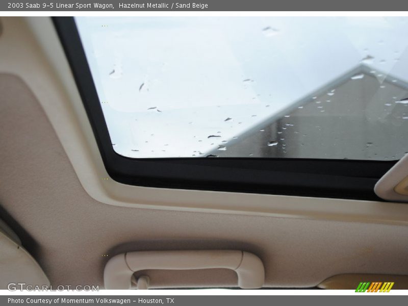 Hazelnut Metallic / Sand Beige 2003 Saab 9-5 Linear Sport Wagon