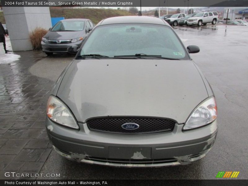 Spruce Green Metallic / Medium Graphite 2004 Ford Taurus SE Sedan