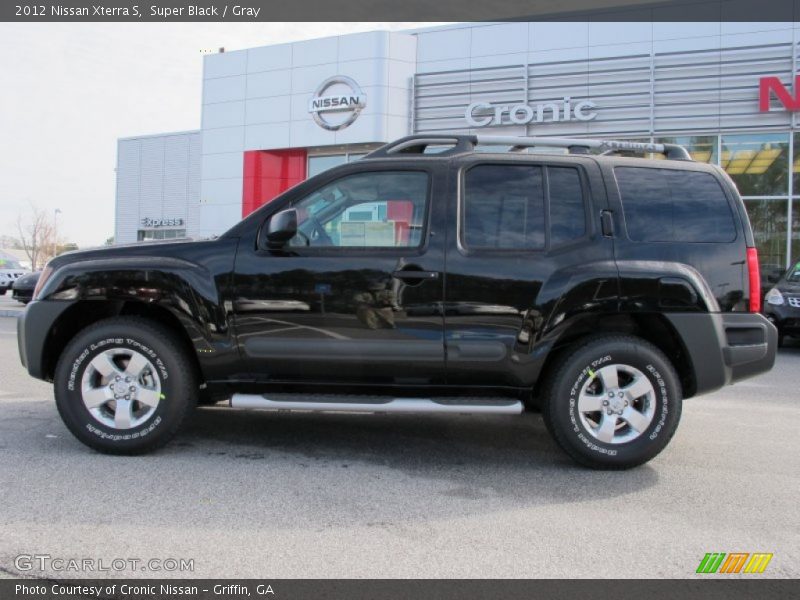 Super Black / Gray 2012 Nissan Xterra S