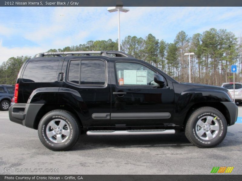 Super Black / Gray 2012 Nissan Xterra S