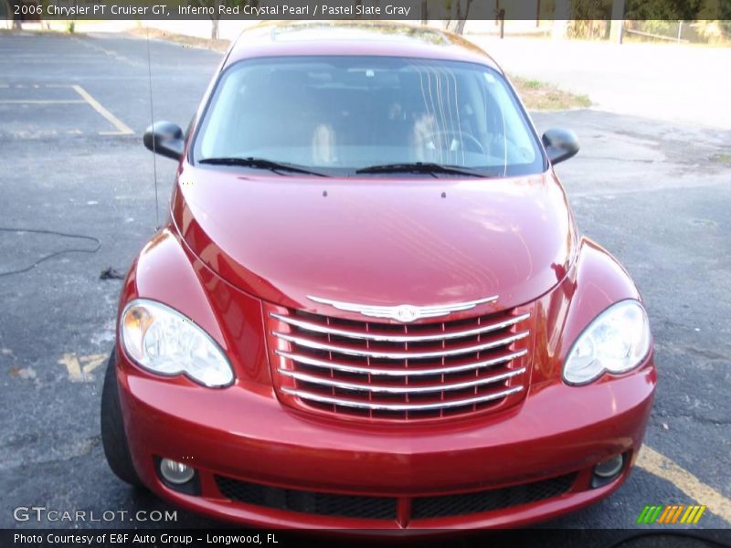 Inferno Red Crystal Pearl / Pastel Slate Gray 2006 Chrysler PT Cruiser GT