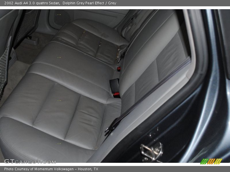 Dolphin Grey Pearl Effect / Grey 2002 Audi A4 3.0 quattro Sedan