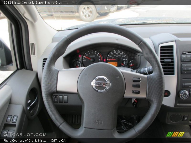 Super Black / Gray 2012 Nissan Xterra S