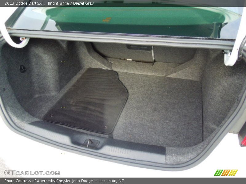 Bright White / Diesel Gray 2013 Dodge Dart SXT