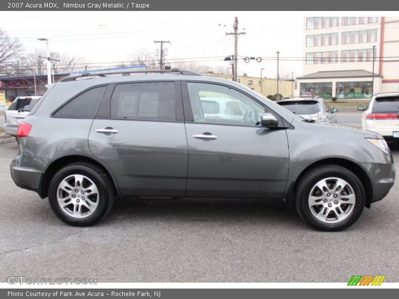 Nimbus Gray Metallic / Taupe 2007 Acura MDX
