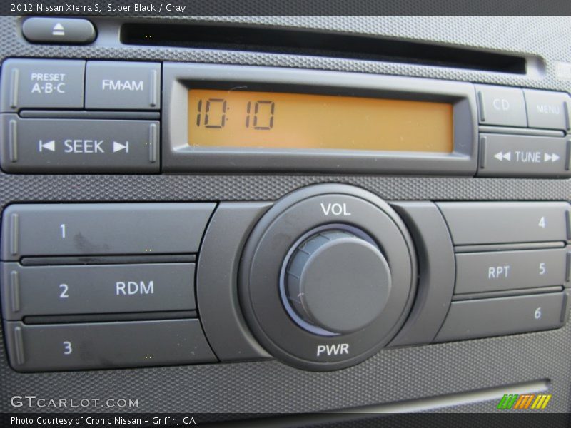 Super Black / Gray 2012 Nissan Xterra S