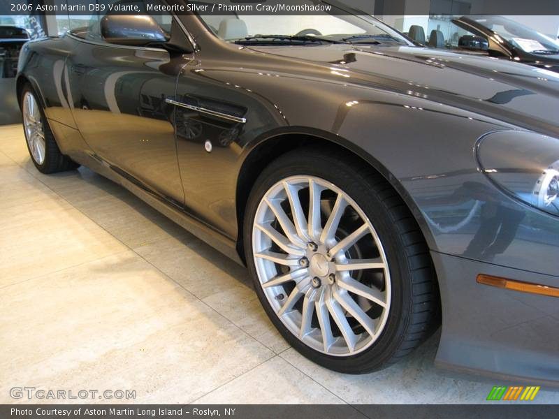 Meteorite Silver / Phantom Gray/Moonshadow 2006 Aston Martin DB9 Volante