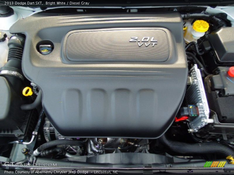 Bright White / Diesel Gray 2013 Dodge Dart SXT