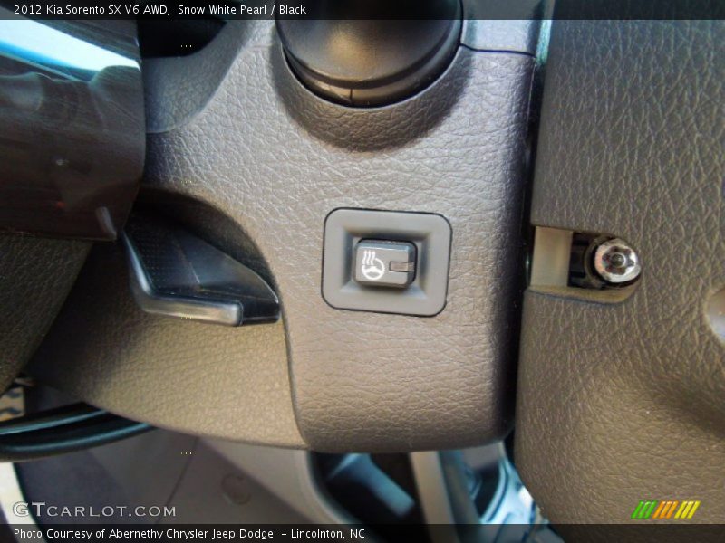 Snow White Pearl / Black 2012 Kia Sorento SX V6 AWD
