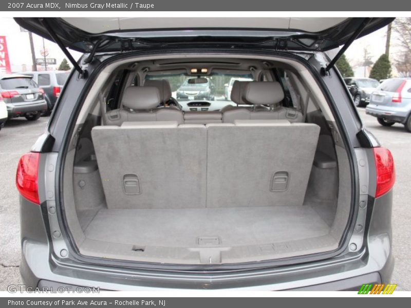 Nimbus Gray Metallic / Taupe 2007 Acura MDX