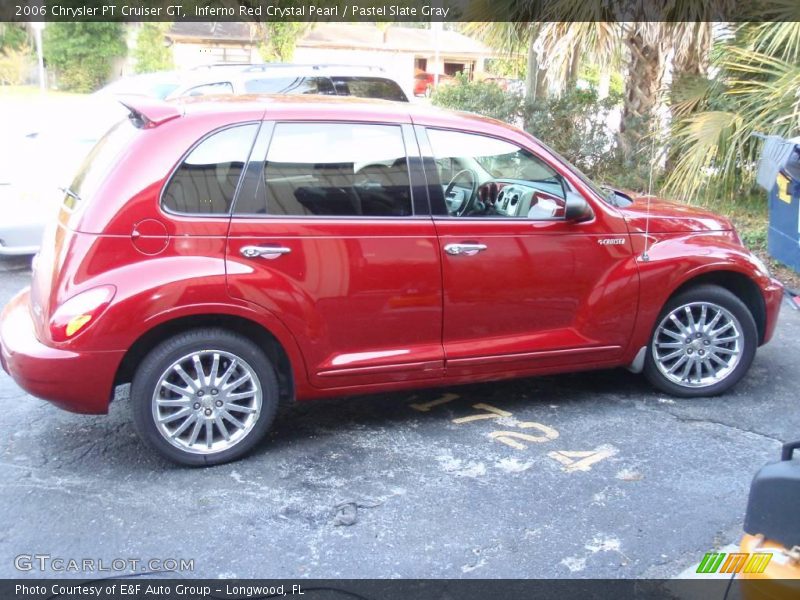 Inferno Red Crystal Pearl / Pastel Slate Gray 2006 Chrysler PT Cruiser GT