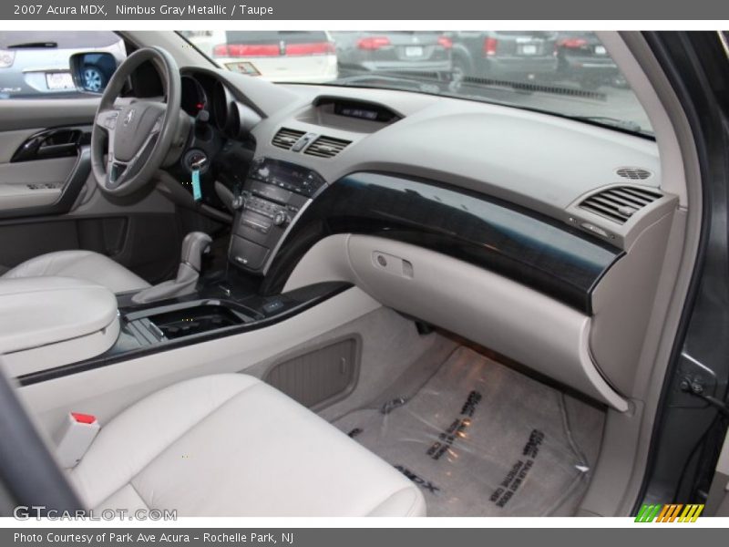 Nimbus Gray Metallic / Taupe 2007 Acura MDX