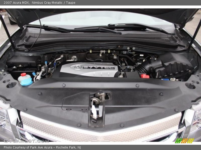 Nimbus Gray Metallic / Taupe 2007 Acura MDX
