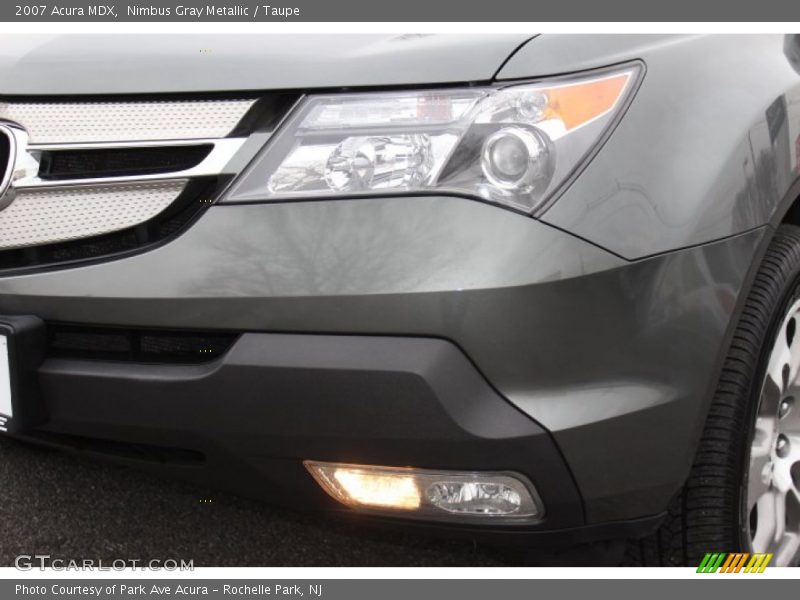 Nimbus Gray Metallic / Taupe 2007 Acura MDX