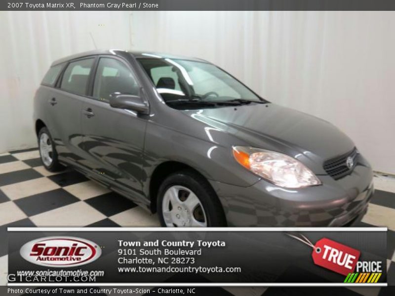 Phantom Gray Pearl / Stone 2007 Toyota Matrix XR