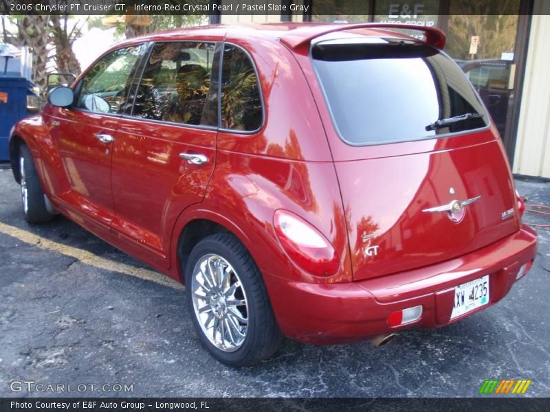Inferno Red Crystal Pearl / Pastel Slate Gray 2006 Chrysler PT Cruiser GT