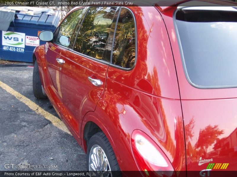 Inferno Red Crystal Pearl / Pastel Slate Gray 2006 Chrysler PT Cruiser GT