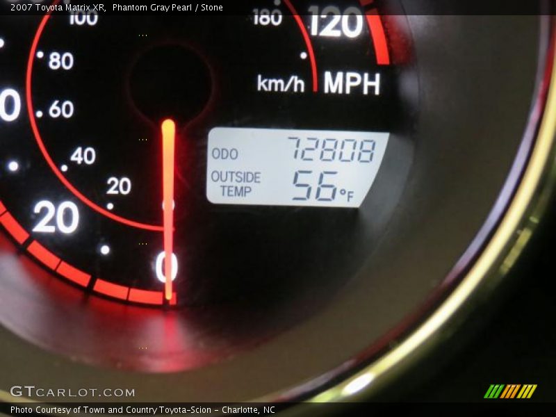 Phantom Gray Pearl / Stone 2007 Toyota Matrix XR